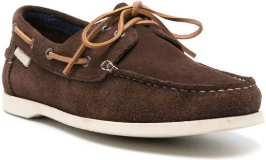 Manebi Hamptons suède bootschoenen Bruin