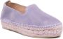 Manebi Hamptons suède espadrilles Paars - Thumbnail 2