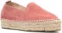 Manebi Hamptons suède espadrilles Roze - Thumbnail 2