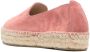 Manebi Hamptons suède espadrilles Roze - Thumbnail 3