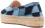 Manebi Poppy canvas espadrilles Blauw - Thumbnail 3