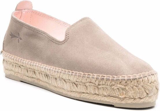 Manebi Slip-on espadrilles Grijs