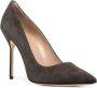 Manolo Blahnik BB suède pumps Zwart - Thumbnail 2