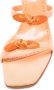 Manolo Blahnik Fiocco sandalen Oranje - Thumbnail 2