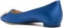 Manolo Blahnik Hangisi ballerina's met gespdetail Blauw - Thumbnail 3