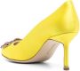 Manolo Blahnik Hangisi pumps Geel - Thumbnail 3