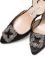 Manolo Blahnik Hangisi slingback pumps Zwart - Thumbnail 4