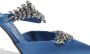 Manolo Blahnik Lurum pumps verfraaid met kristallen Blauw - Thumbnail 2