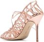 Manolo Blahnik Metallic sandalen - Thumbnail 3