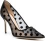 Manolo Blahnik Pumps met stippen Zwart - Thumbnail 2