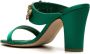 Manolo Blahnik Sayini sandalen Groen - Thumbnail 3