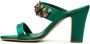 Manolo Blahnik Sayini sandalen Groen - Thumbnail 4