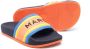 Marc Jacobs Kids Slippers met kleurstrepen Oranje - Thumbnail 2