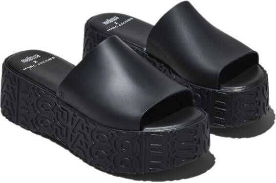 Marc Jacobs x Melissa Becky slippers Zwart