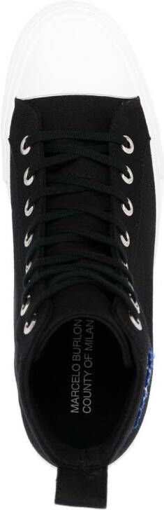 Marcelo Burlon County of Milan High-top sneakers Zwart