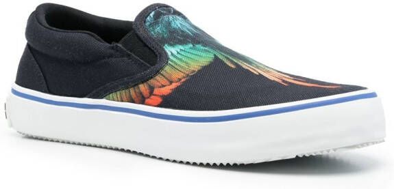 Marcelo Burlon County of Milan Sneakers met print Zwart