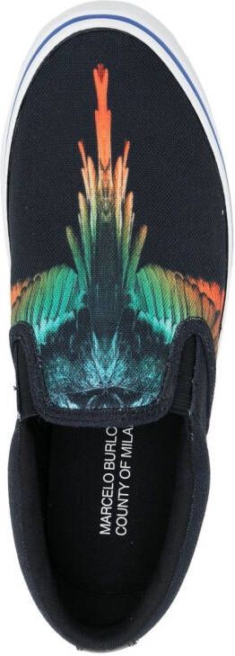 Marcelo Burlon County of Milan Sneakers met print Zwart