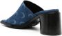 Marine Serre MS denim muiltjes Blauw - Thumbnail 3