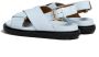 Marni Fussbett sandalen Blauw - Thumbnail 3