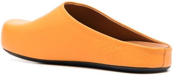 Marni Loafers met logoprint Oranje