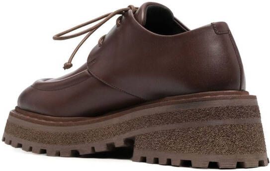 Marsèll Carro chunky derby schoenen Bruin