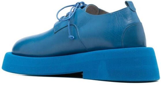 Marsèll Derby schoenen met chunky zool Blauw