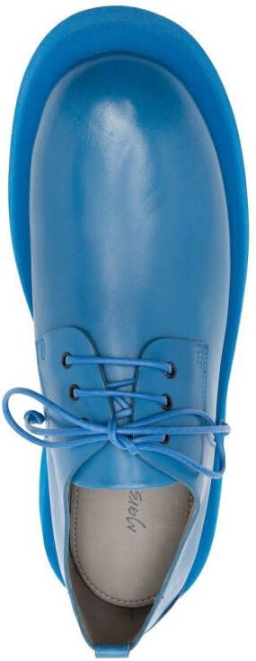 Marsèll Derby schoenen met chunky zool Blauw