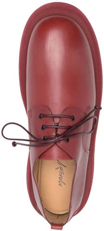 Marsèll Derby schoenen met chunky zool Rood