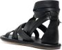 Marsèll Gladiator leren sandalen Zwart - Thumbnail 3