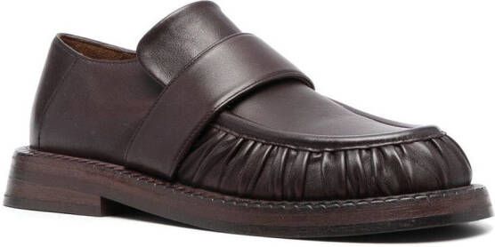 Marsèll Kalfsleren loafers Bruin