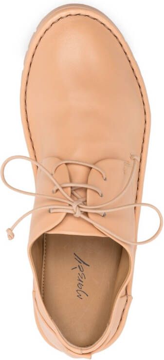 Marsèll Leren Derby schoenen Beige