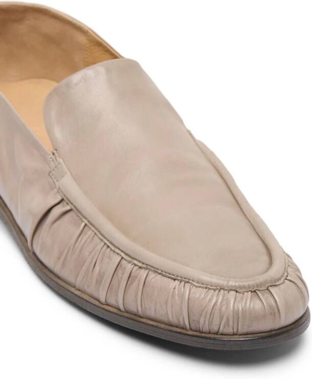 Marsèll Leren loafers Beige