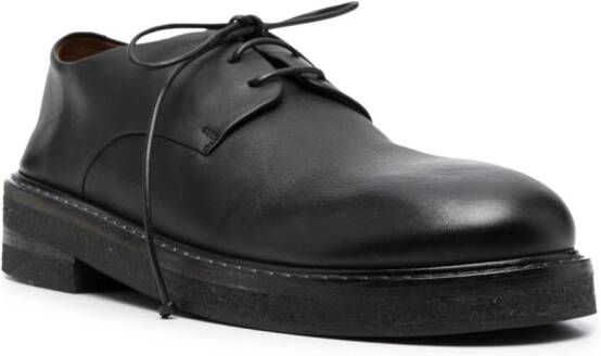 Marsèll Leren Oxford schoenen Zwart