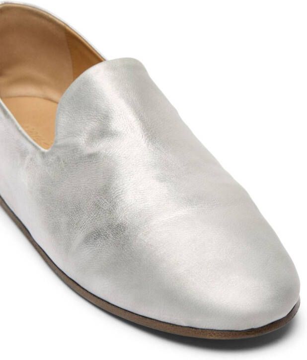 Marsèll Loafers met metallic-effect Zilver