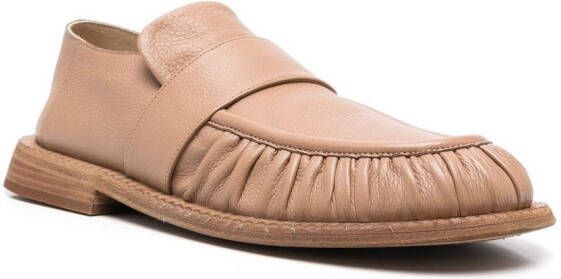 Marsèll Loafers met ruches Beige