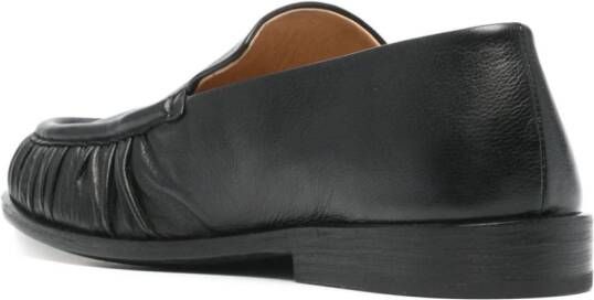 Marsèll Mocassino leren loafers Zwart