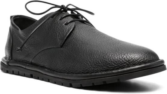 Marsèll Sancrispa leather derby shoes Zwart