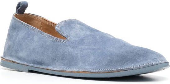 Marsèll Spatolona leren slippers Blauw