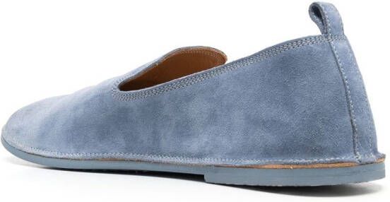 Marsèll Spatolona leren slippers Blauw