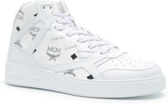 MCM Neo Terrain canvas sneakers Wit