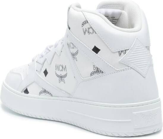 MCM Neo Terrain canvas sneakers Wit