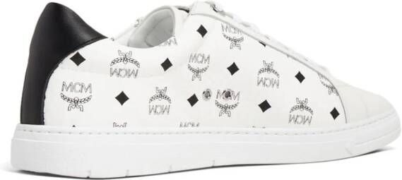 MCM Terrain sneakers met monogramprint Beige