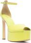 Michael Kors Martina sandalen met plateauzool Groen - Thumbnail 2