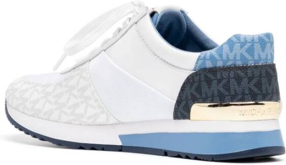 Michael Kors Allie sneakers met vlakken Blauw