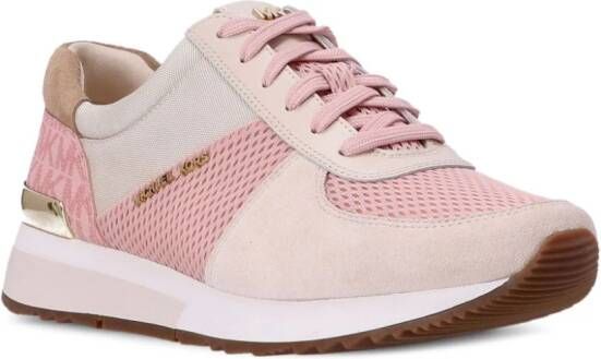 Michael Kors Allie Strider leren sneakers Roze