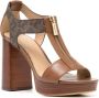 Michael Kors Berkley Empire 100 sandalen Bruin - Thumbnail 2