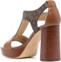 Michael Kors Berkley Empire 100 sandalen Bruin - Thumbnail 3