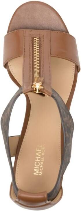 Michael Kors Berkley Empire 100 sandalen Bruin