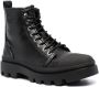 Michael Kors Combat boots met rits Zwart - Thumbnail 2