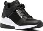 Michael Kors Georgie sneakers met hak Zwart - Thumbnail 15